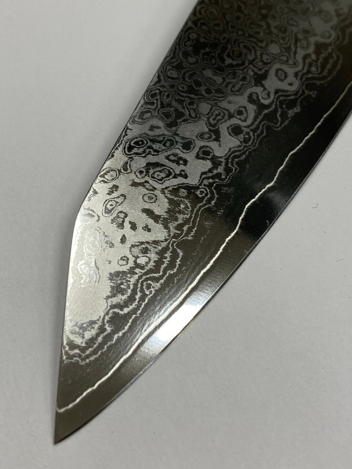 Chef Knife Blade - AUS10 Damask Chef Knife 8"