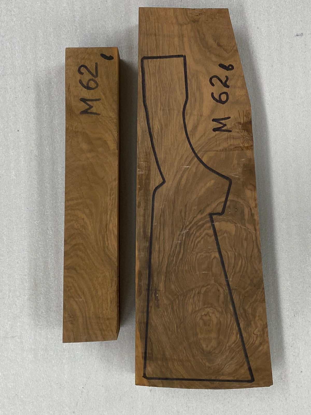 Shotgun Stock Blank Turkish Walnut Grade 4 M-62