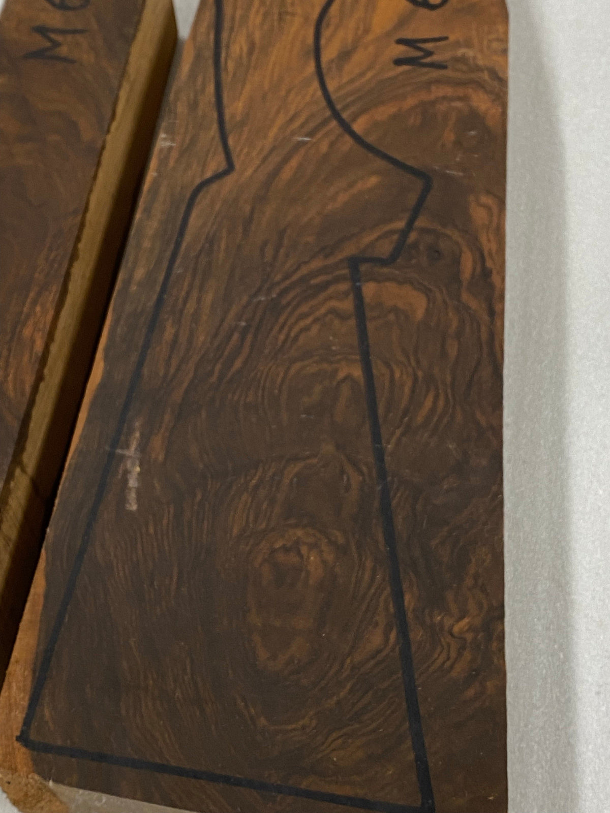 Shotgun Stock Blank Turkish Walnut Grade 4 M-62