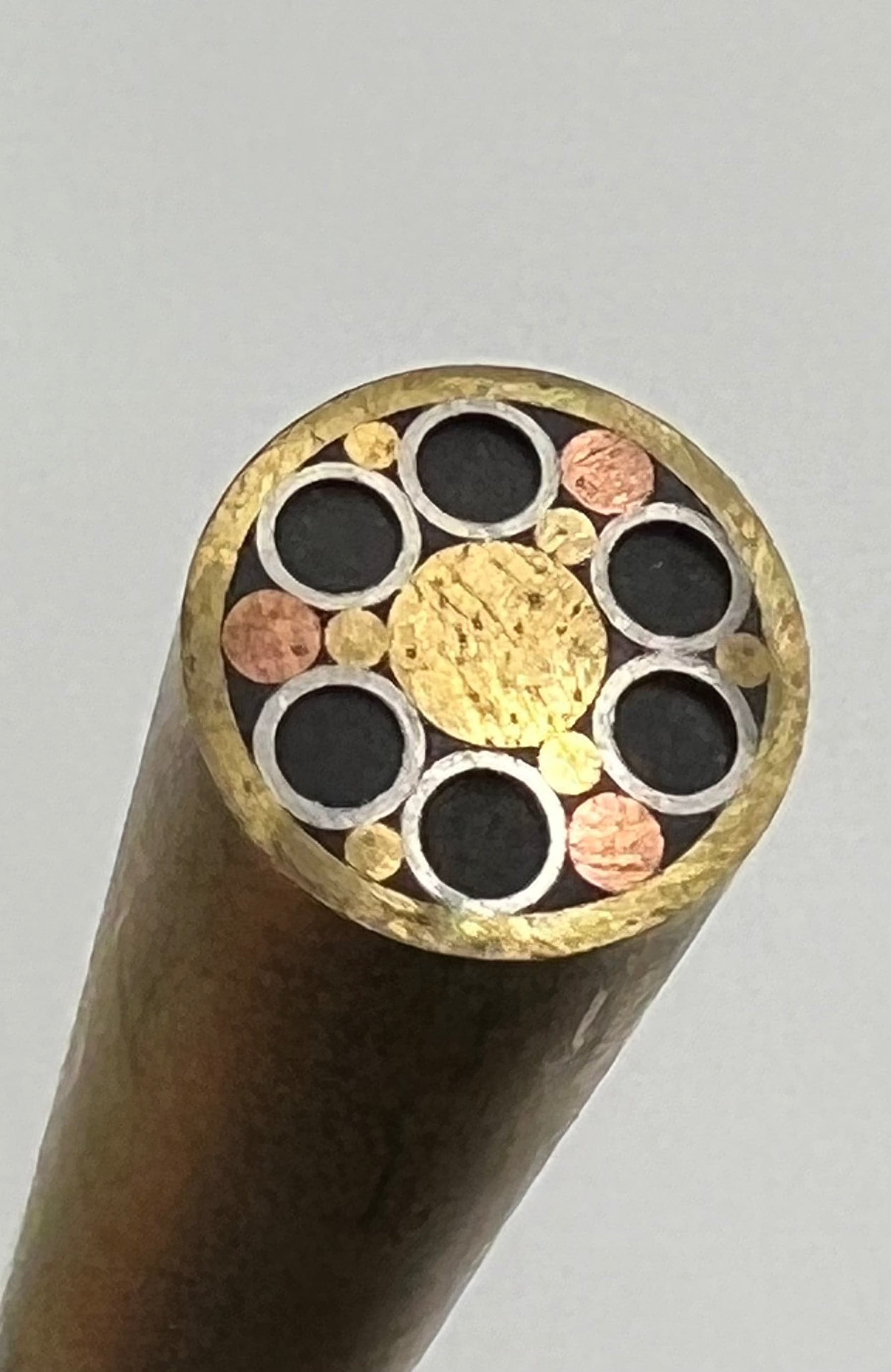 Mosaic pin 9.5mm Handle decoration