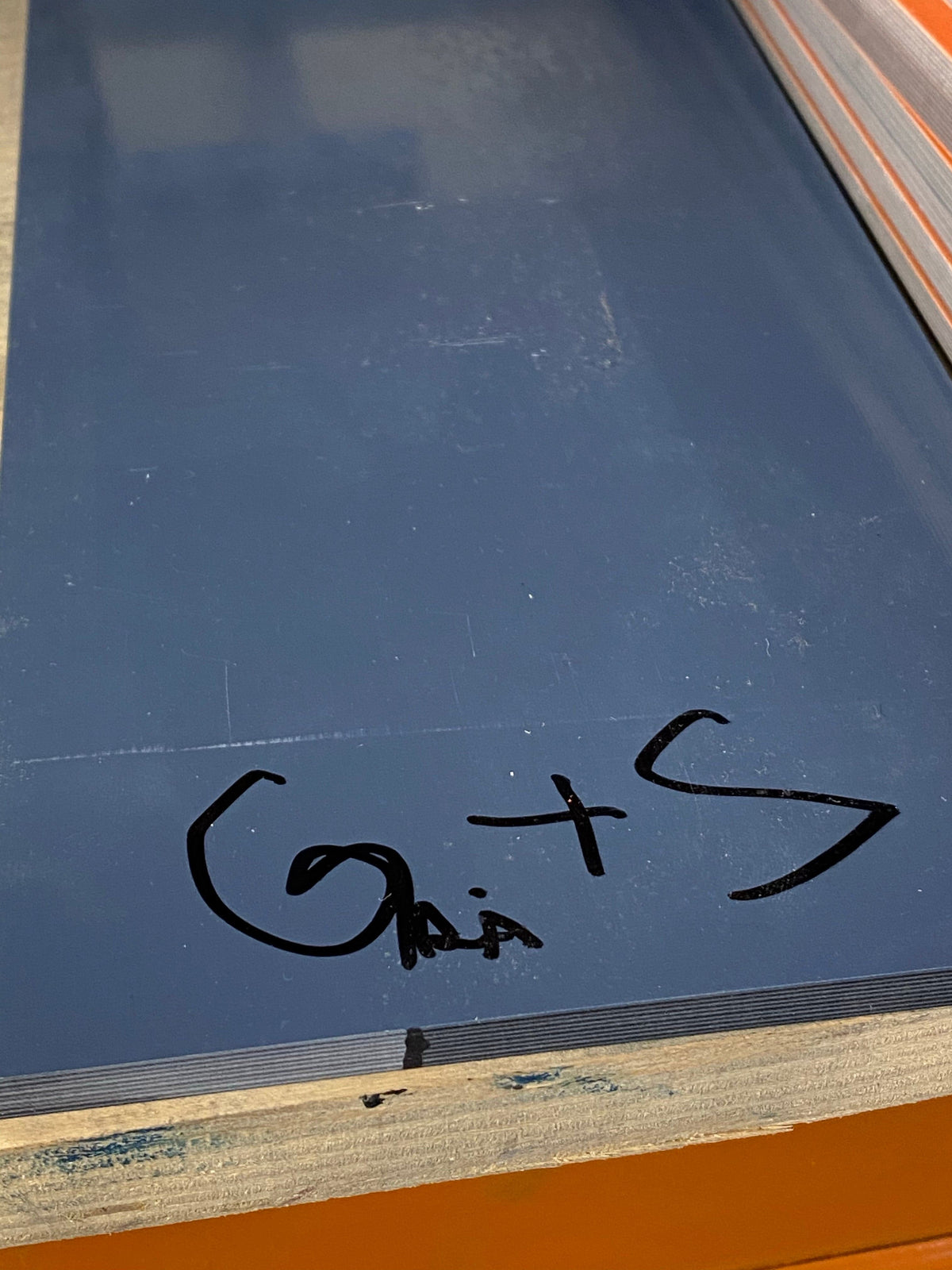 G10 plate 140x400 - Choose colour/style
