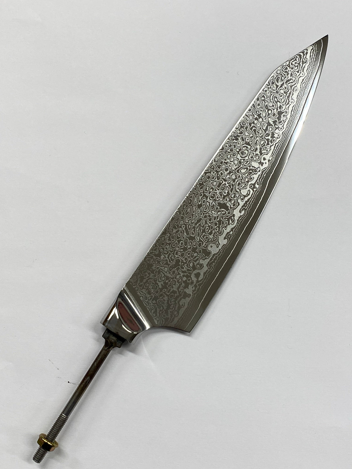 Chef Knife Blade - AUS10 Damask Chef Knife 8"