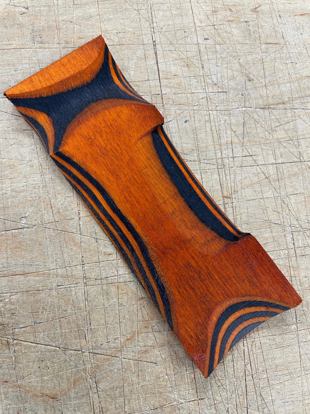 Lawood Blokk - Laminated and colored handle blank