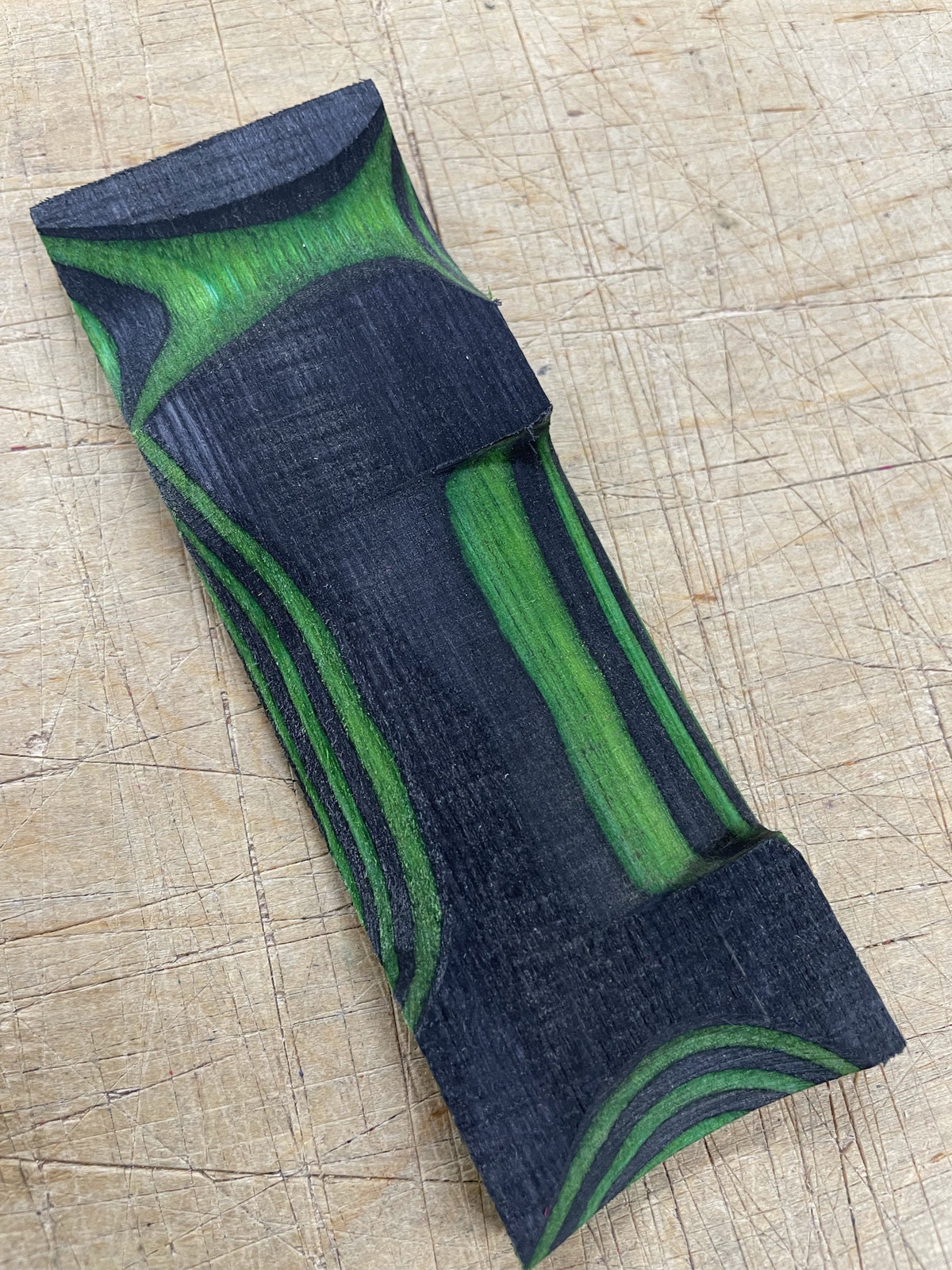 Lawood Plate - Laminated and colored handle blank