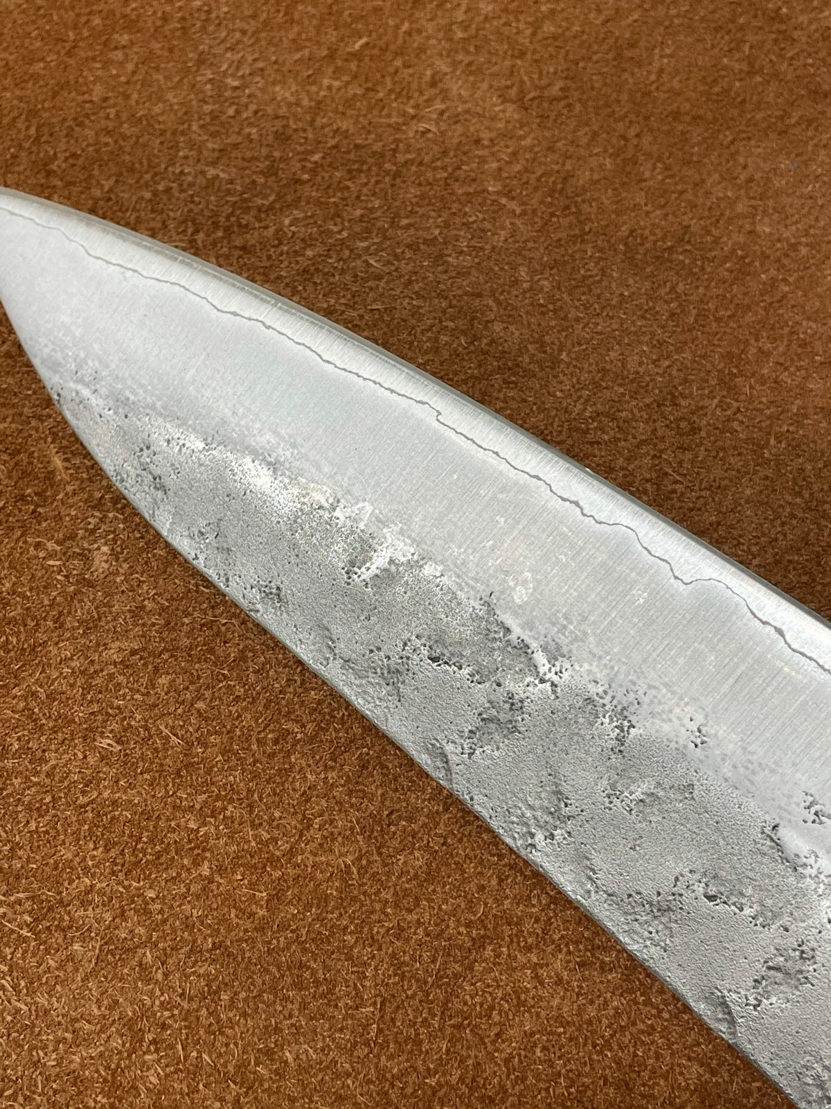 Gyuto 240 Silver3 Japanese hand-forged knife blade