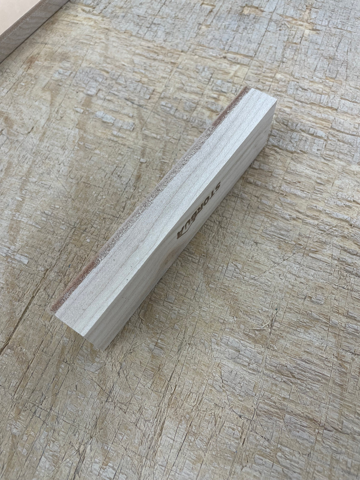 leather strop handmade 140x35mm