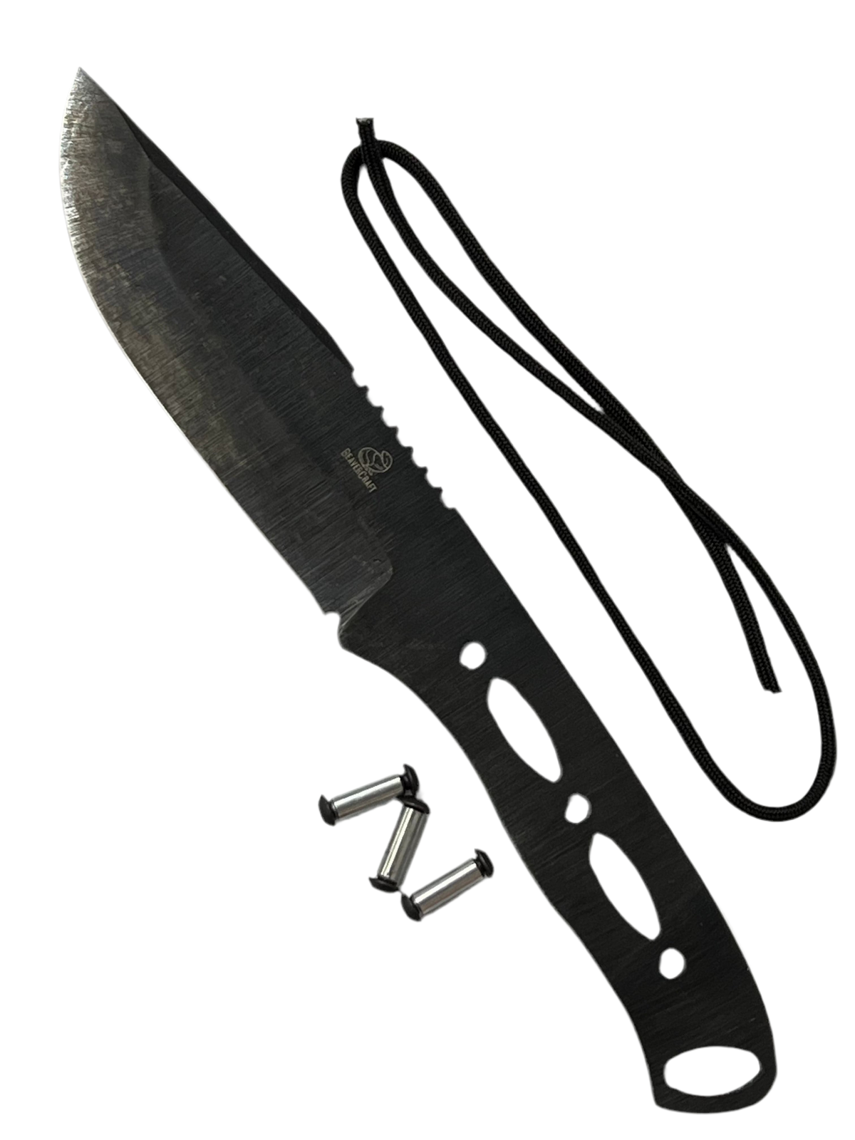 BSH4 Dusk-kit Bushcraft knife blade with screws
