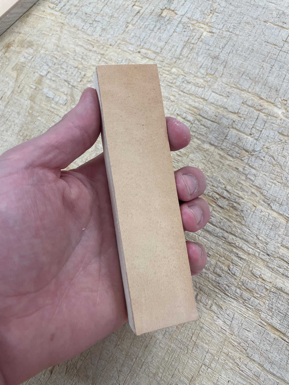 leather strop handmade 140x35mm