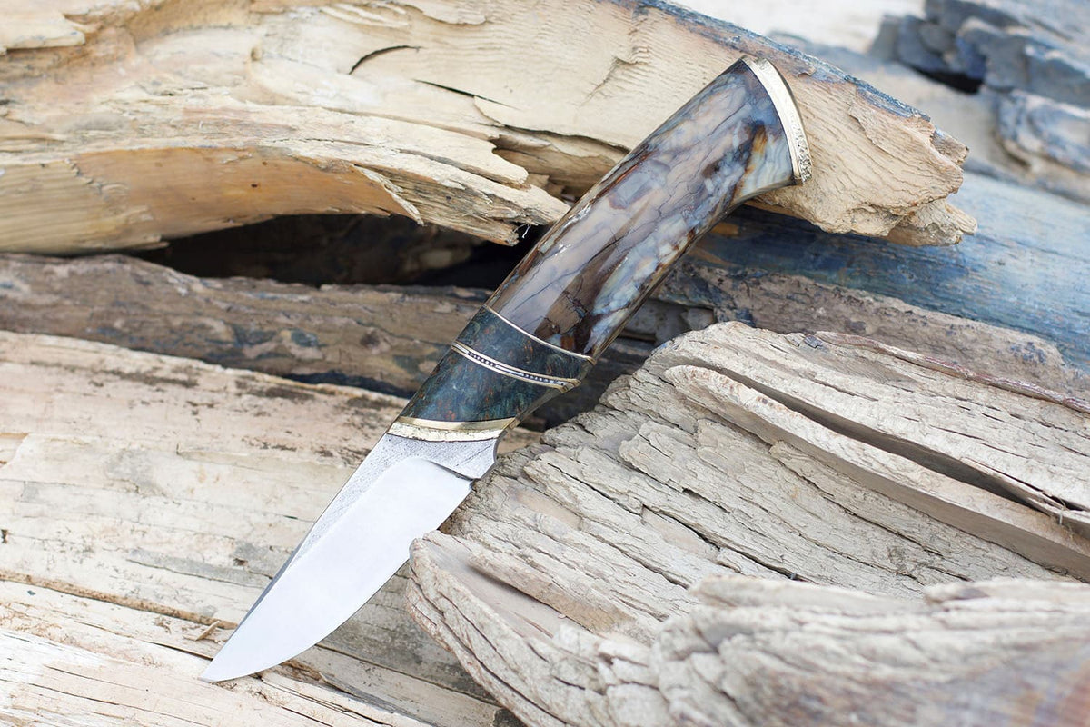 Mammoth handle blank M216 Blue Fusion block