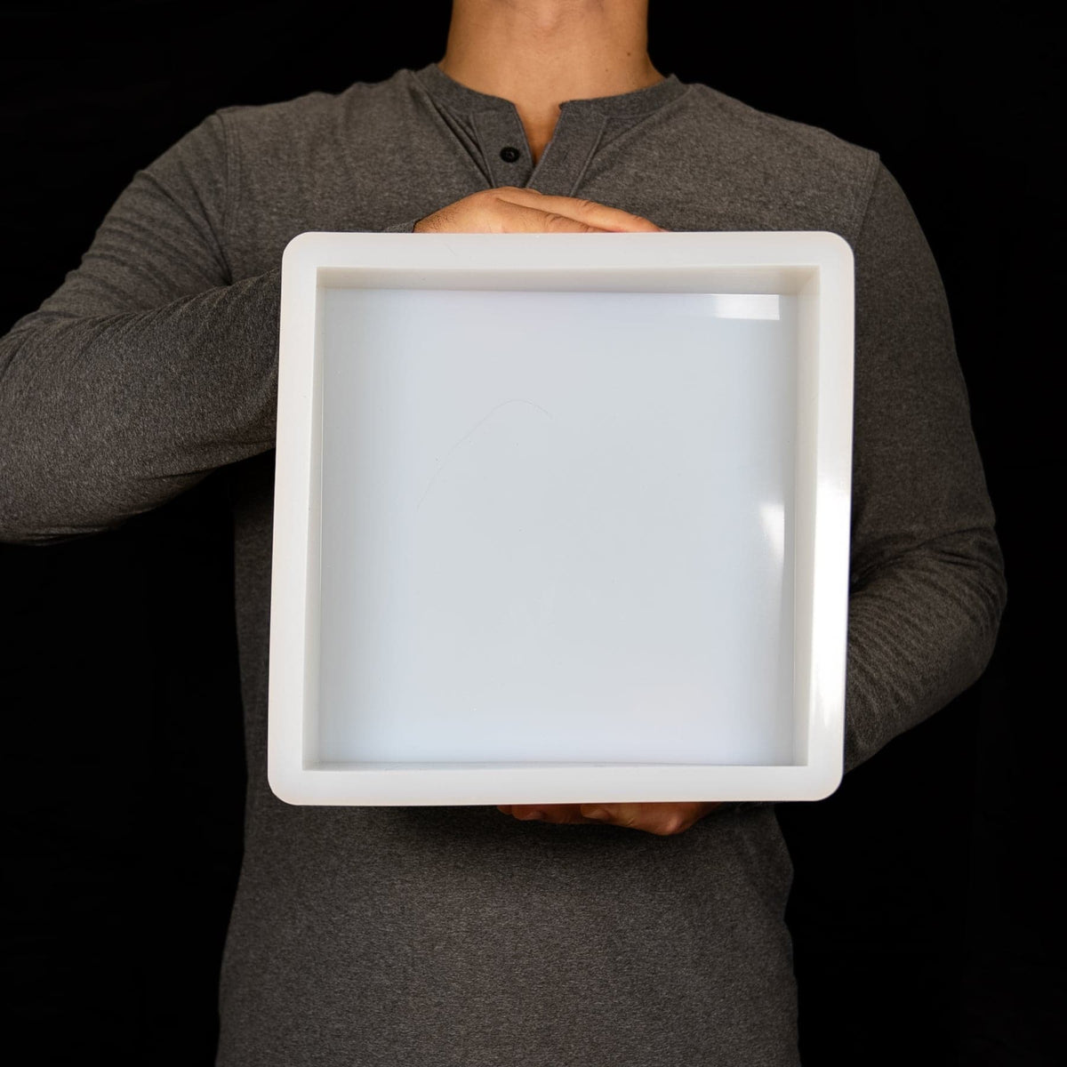 Silicone mold square (255x255x77mm)