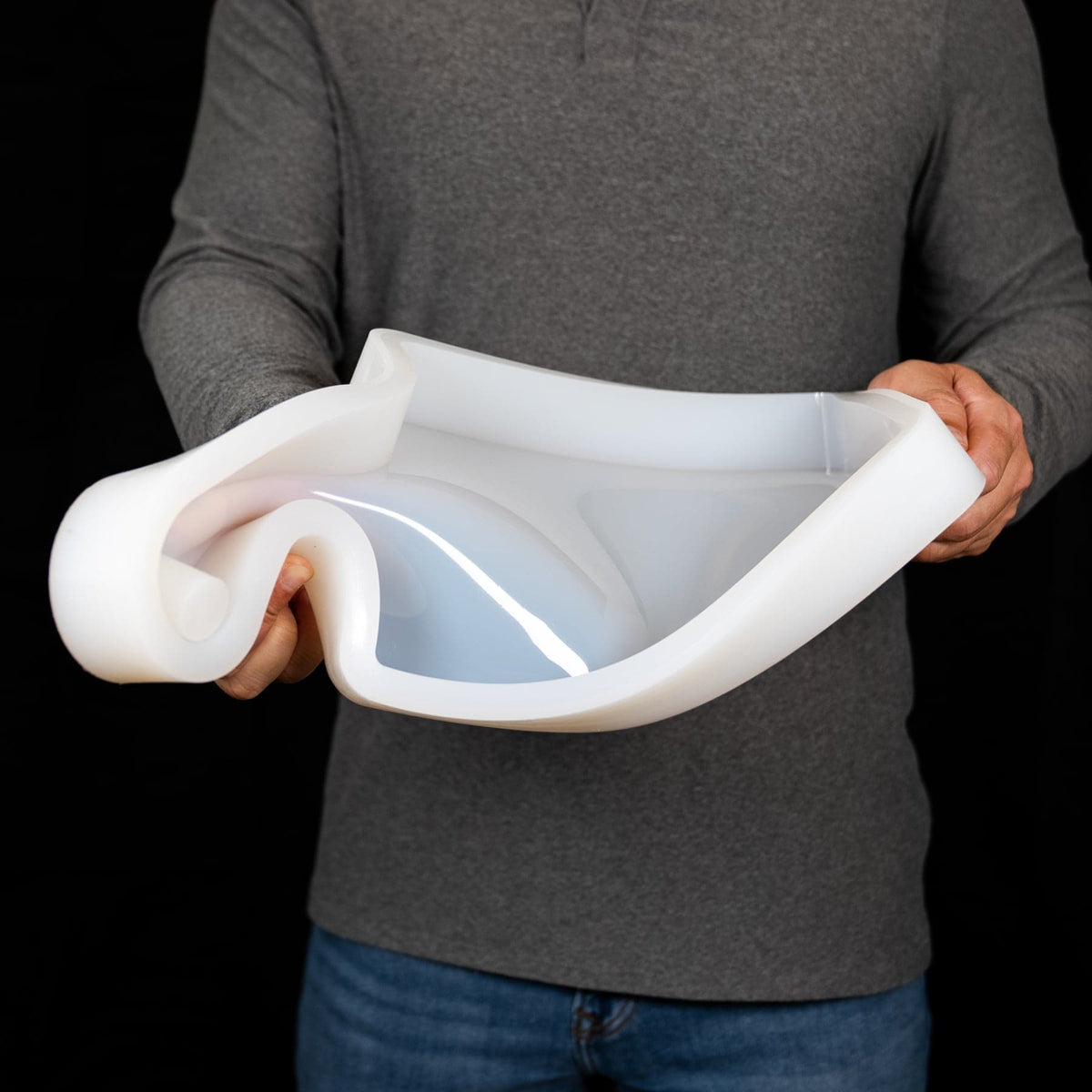 Silicone mold serving tray (442x178x40mm)