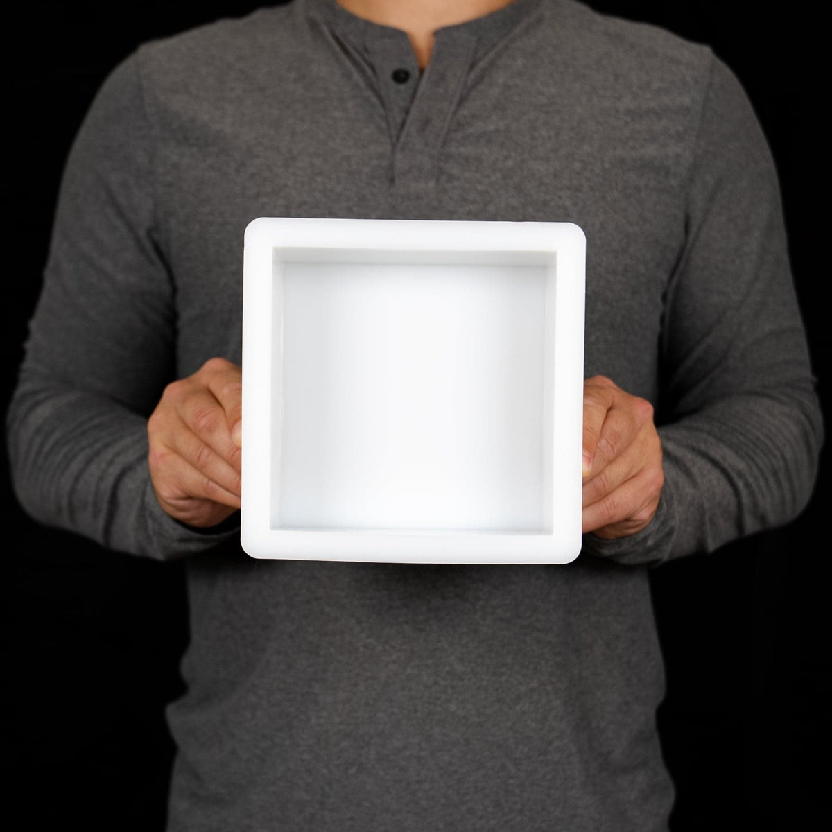 Silicone mold square (152x152x76mm)