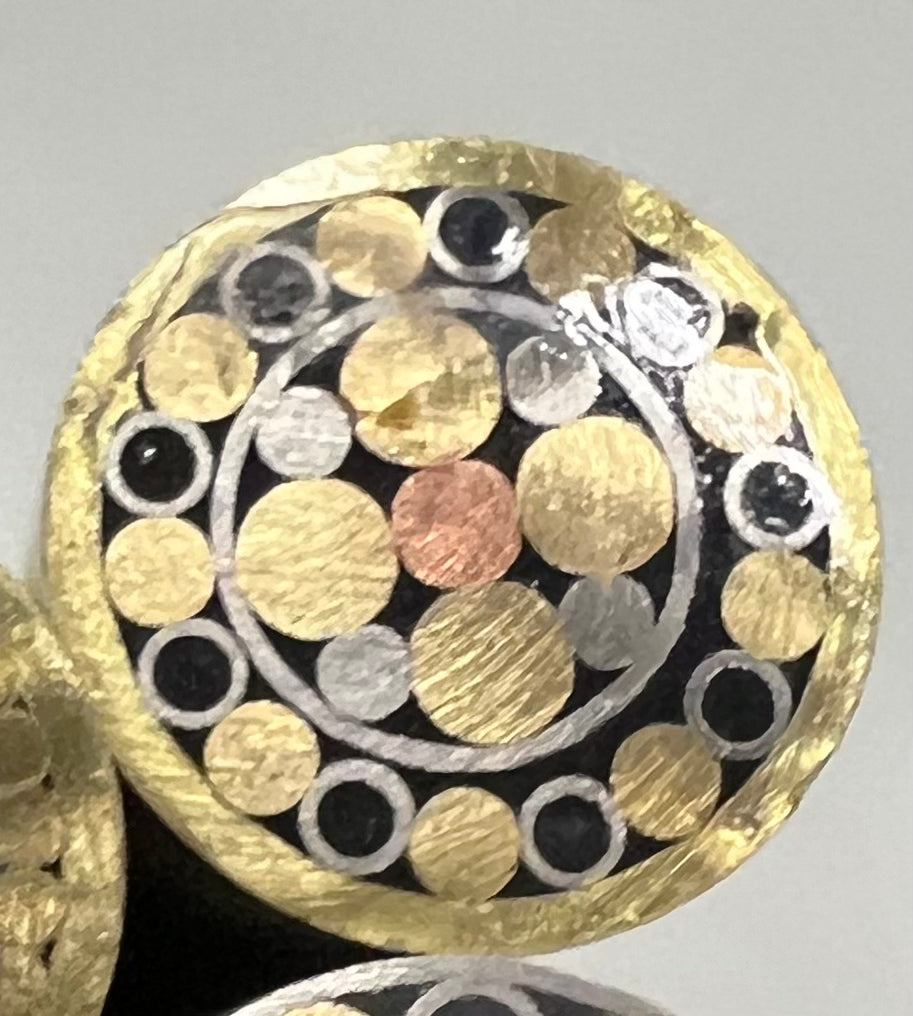Mosaic pin 9.5mm Handle decoration