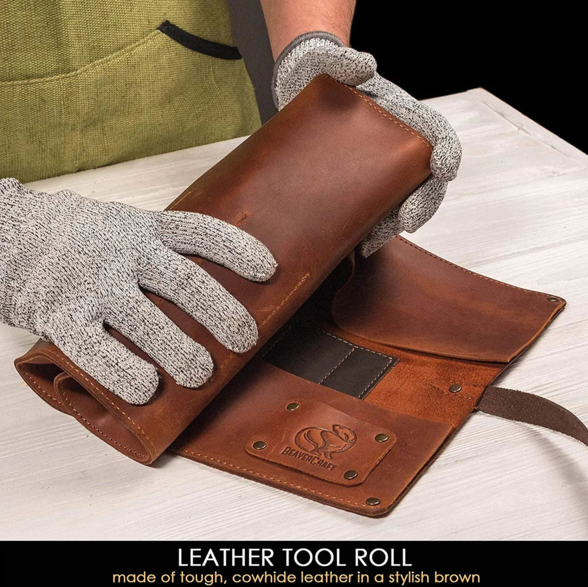 Leather woodcarving set S18X
