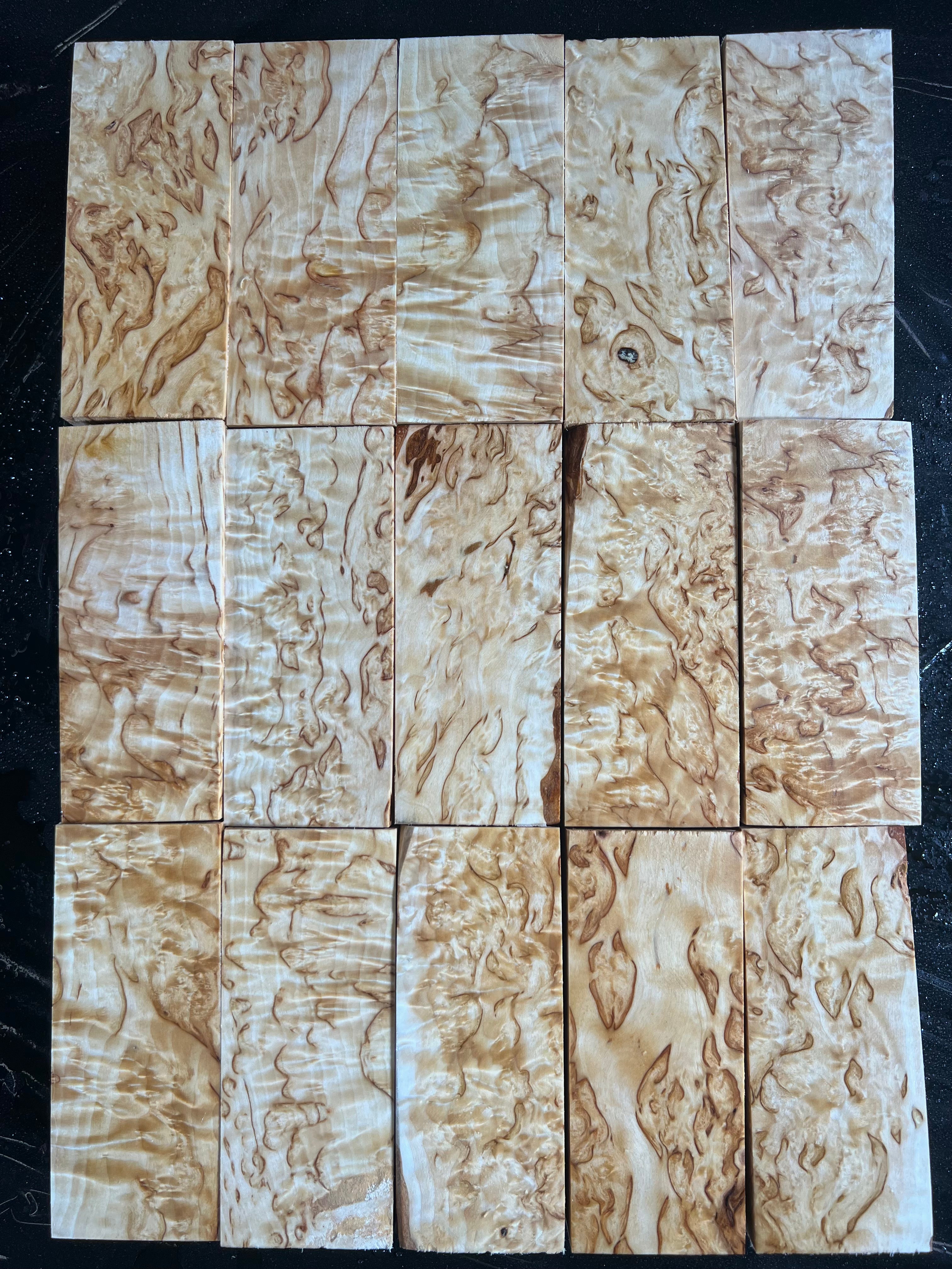 Natural Valbjørk Masurbjørk Extra large approx. 40x50x120mm