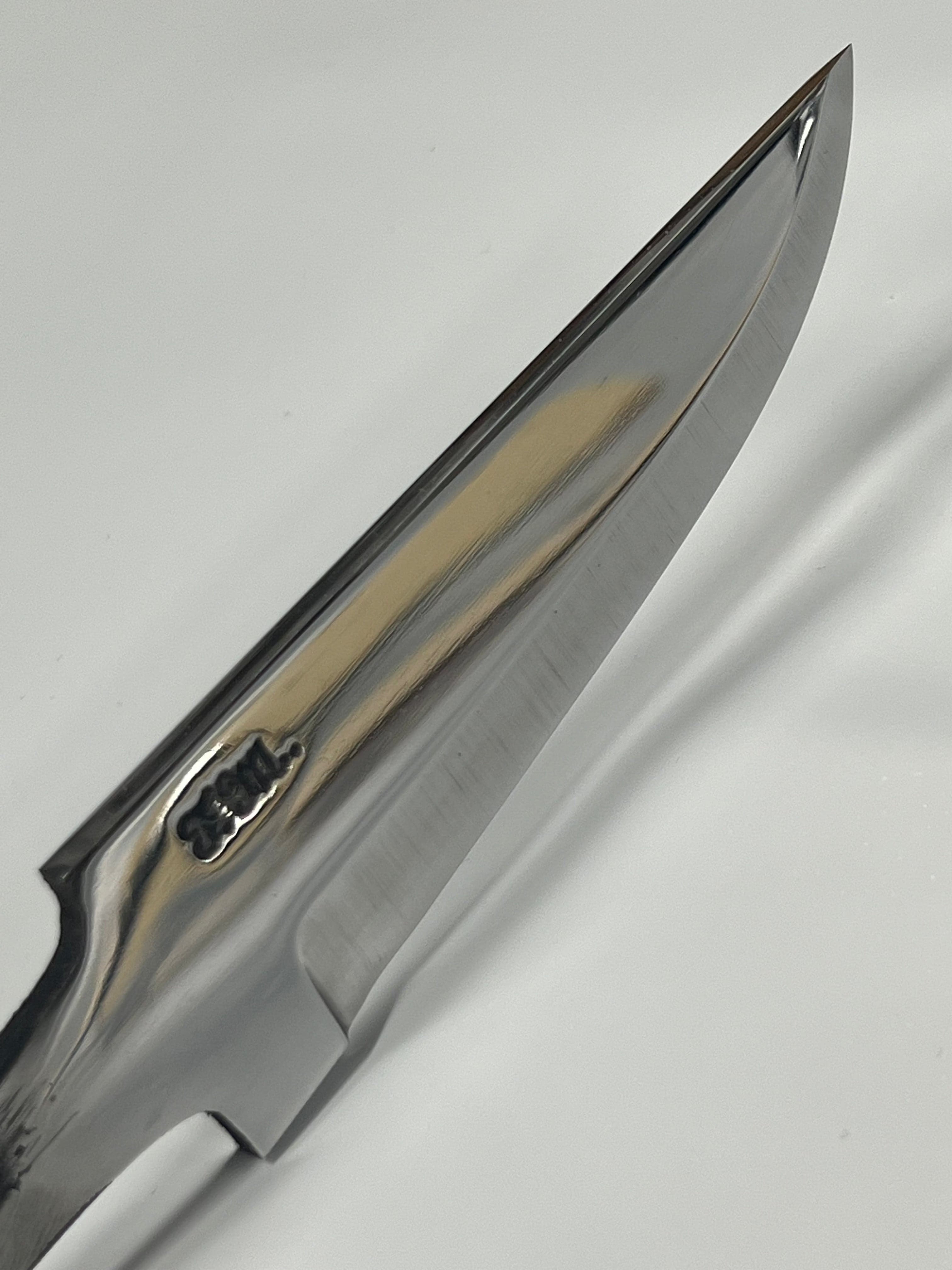 Hand-forged knife blade Frode Misund 85mm