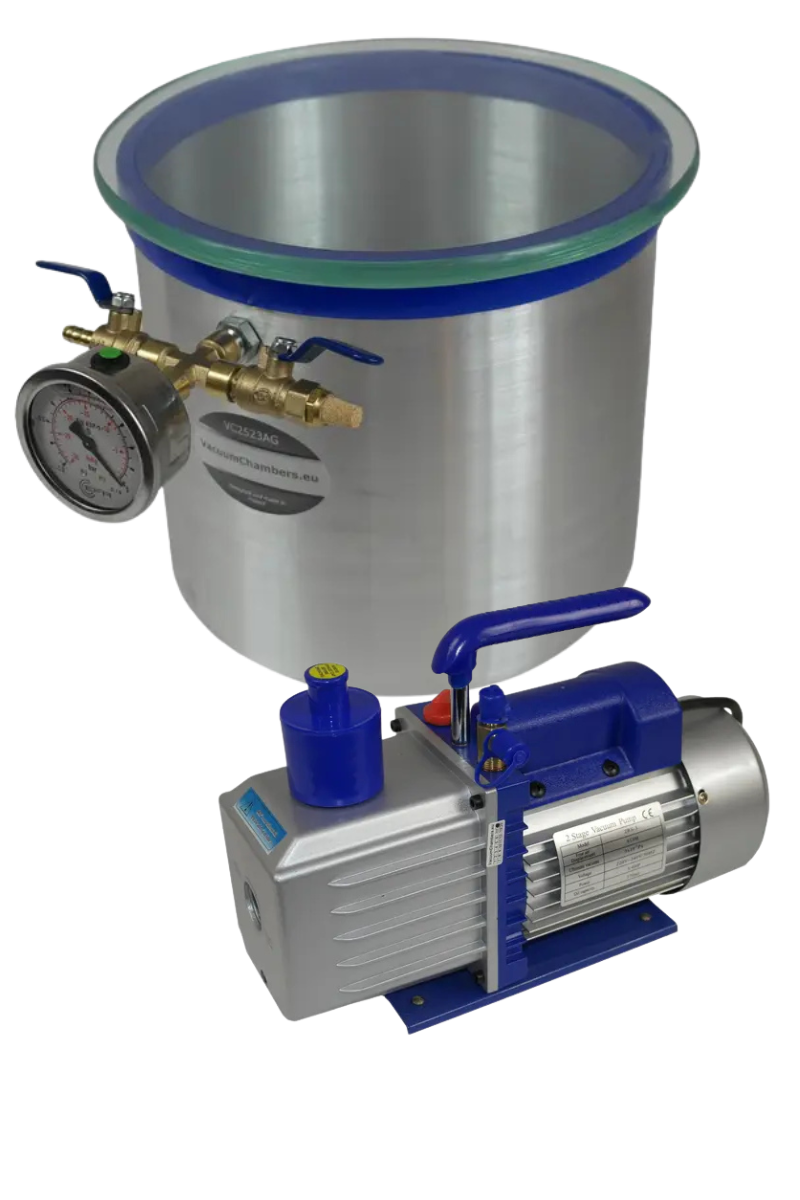 Vacuum chamber package