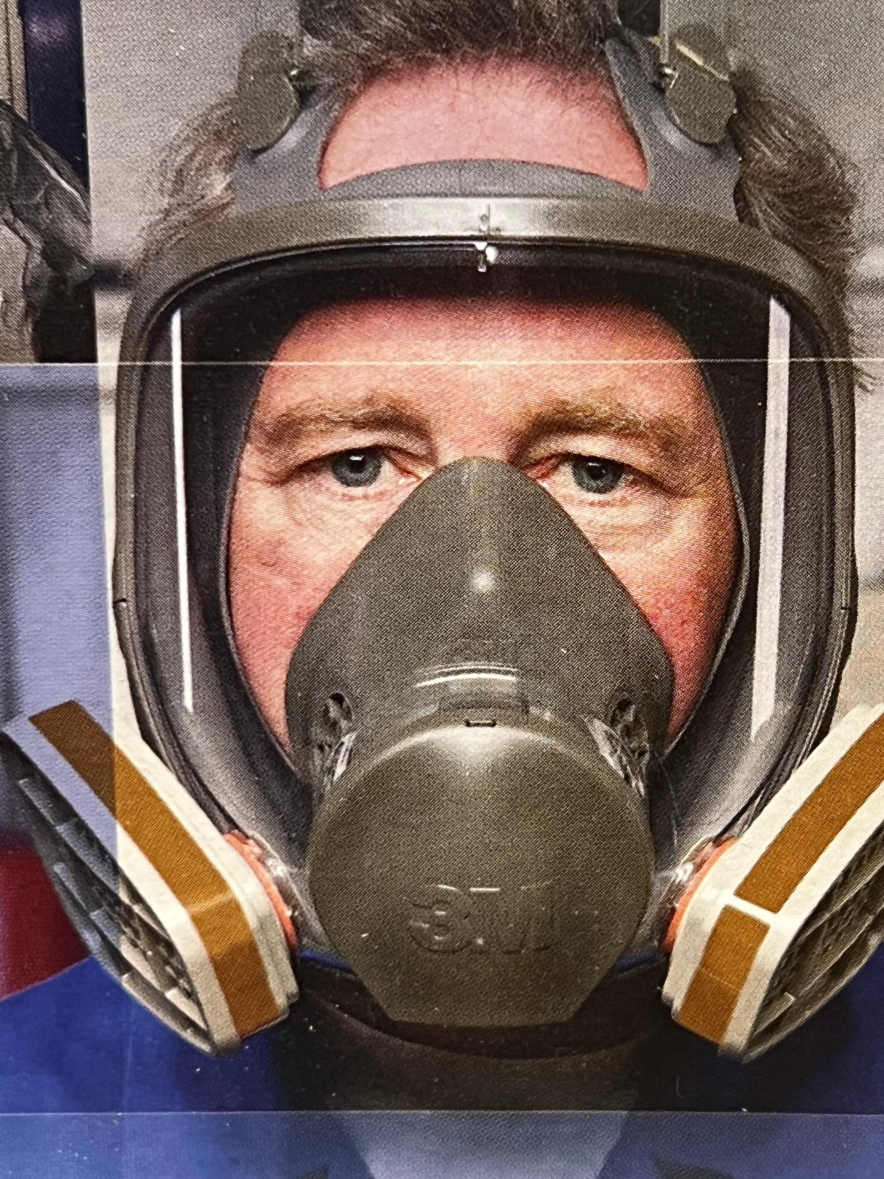 Dust/vapour/gas mask - Full face mask 3M™