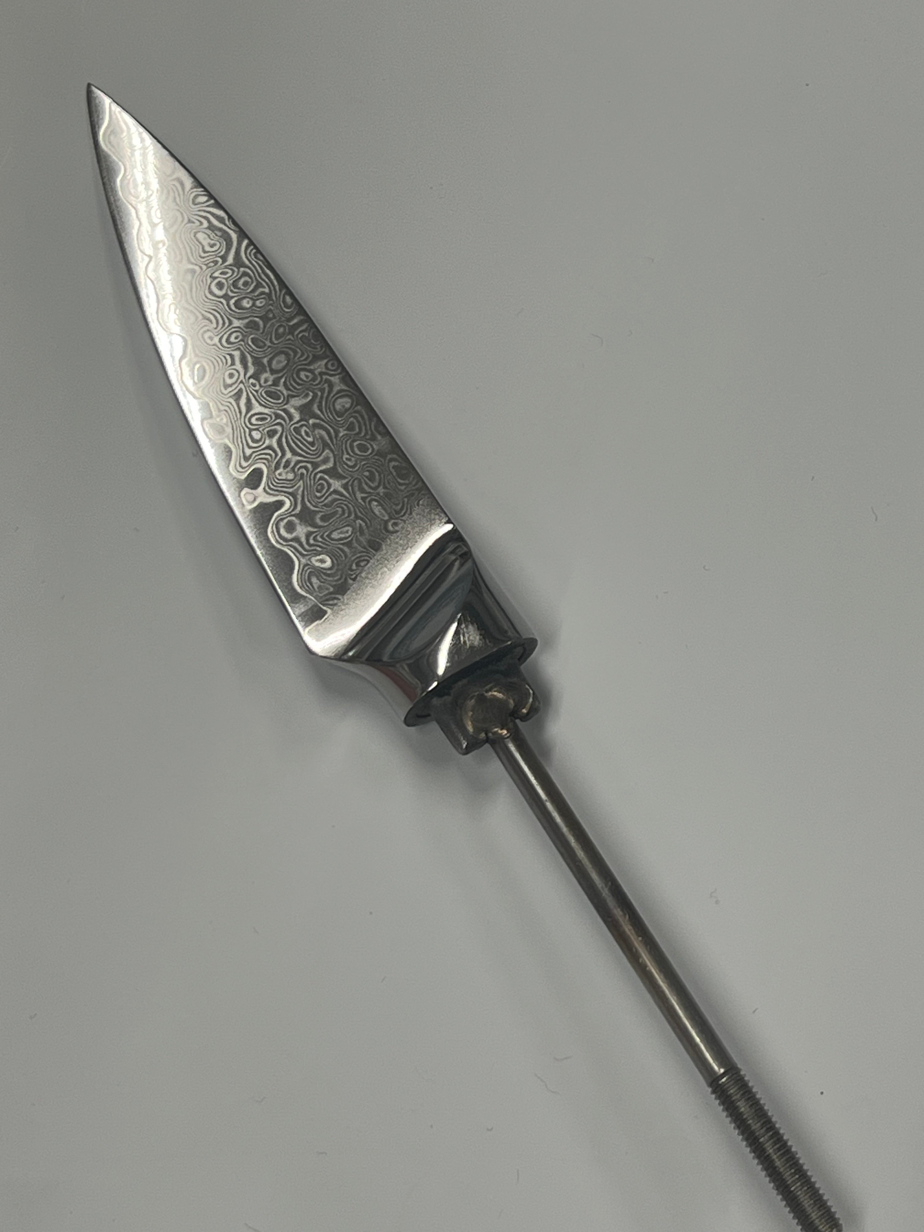 Fruit and kitchen knife blade 3.5" (89 mm), VG10 Damascus