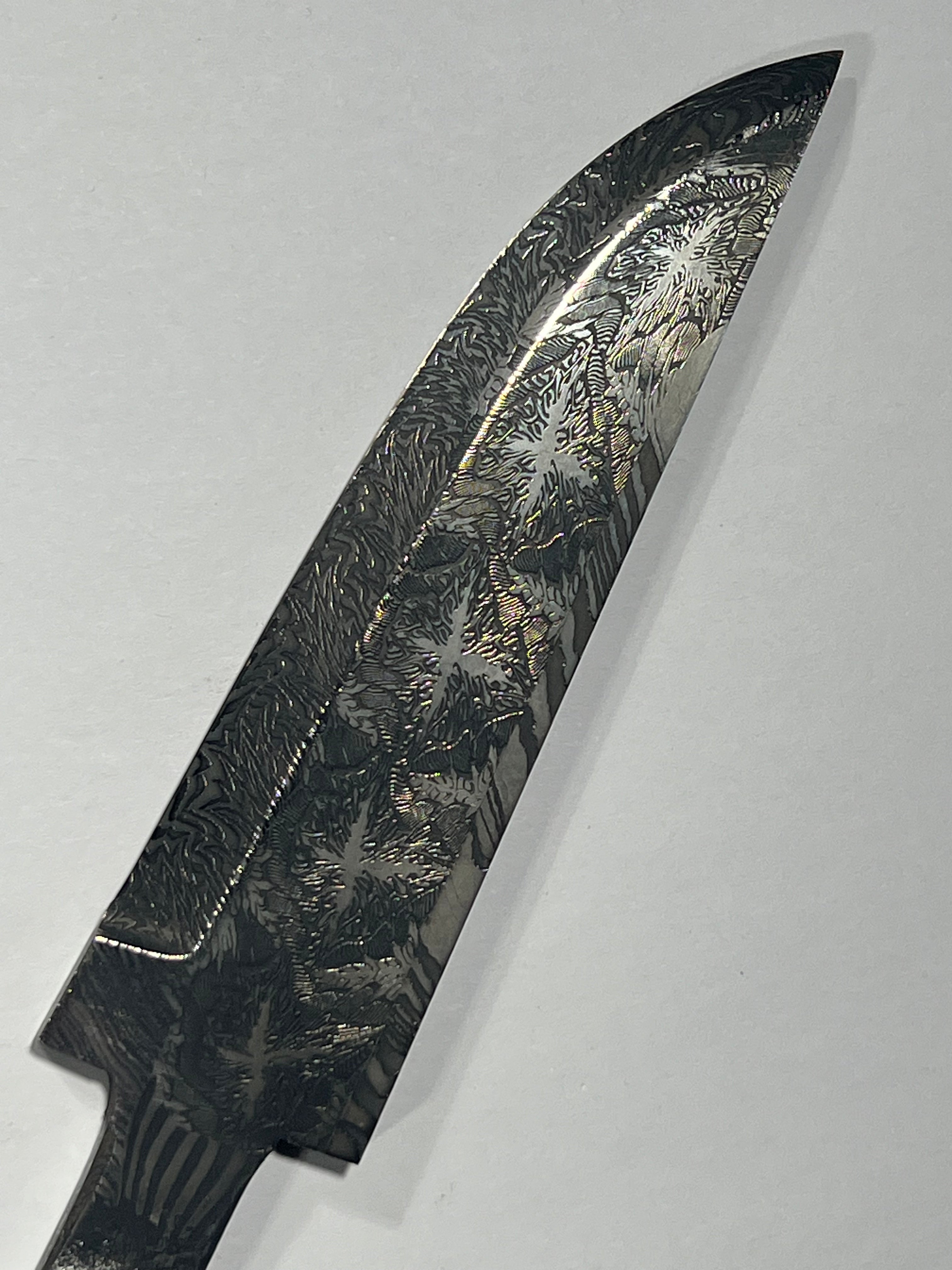 Frode Misund Damascus blade FMD-108