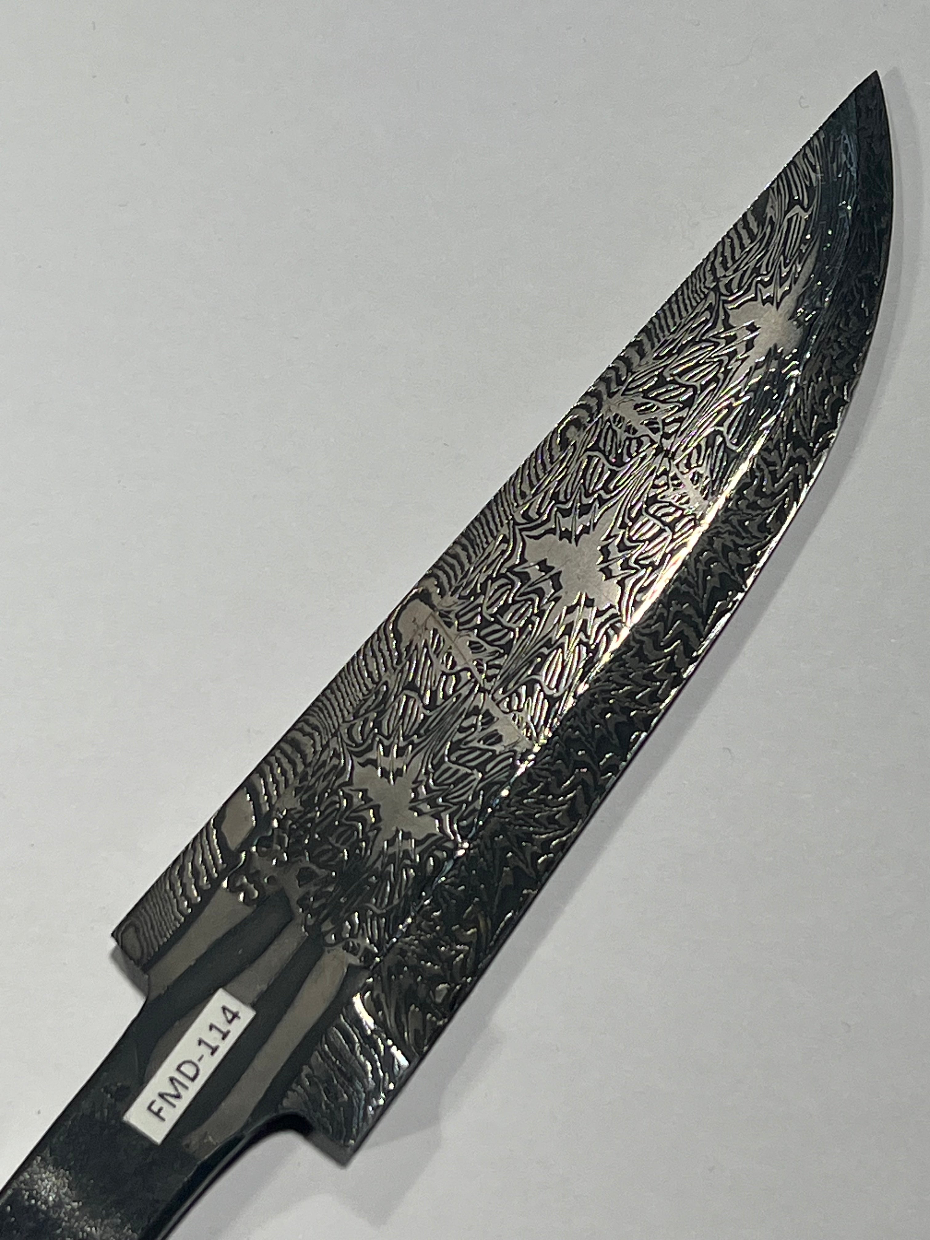 Frode Misund Damascus blade FMD-114