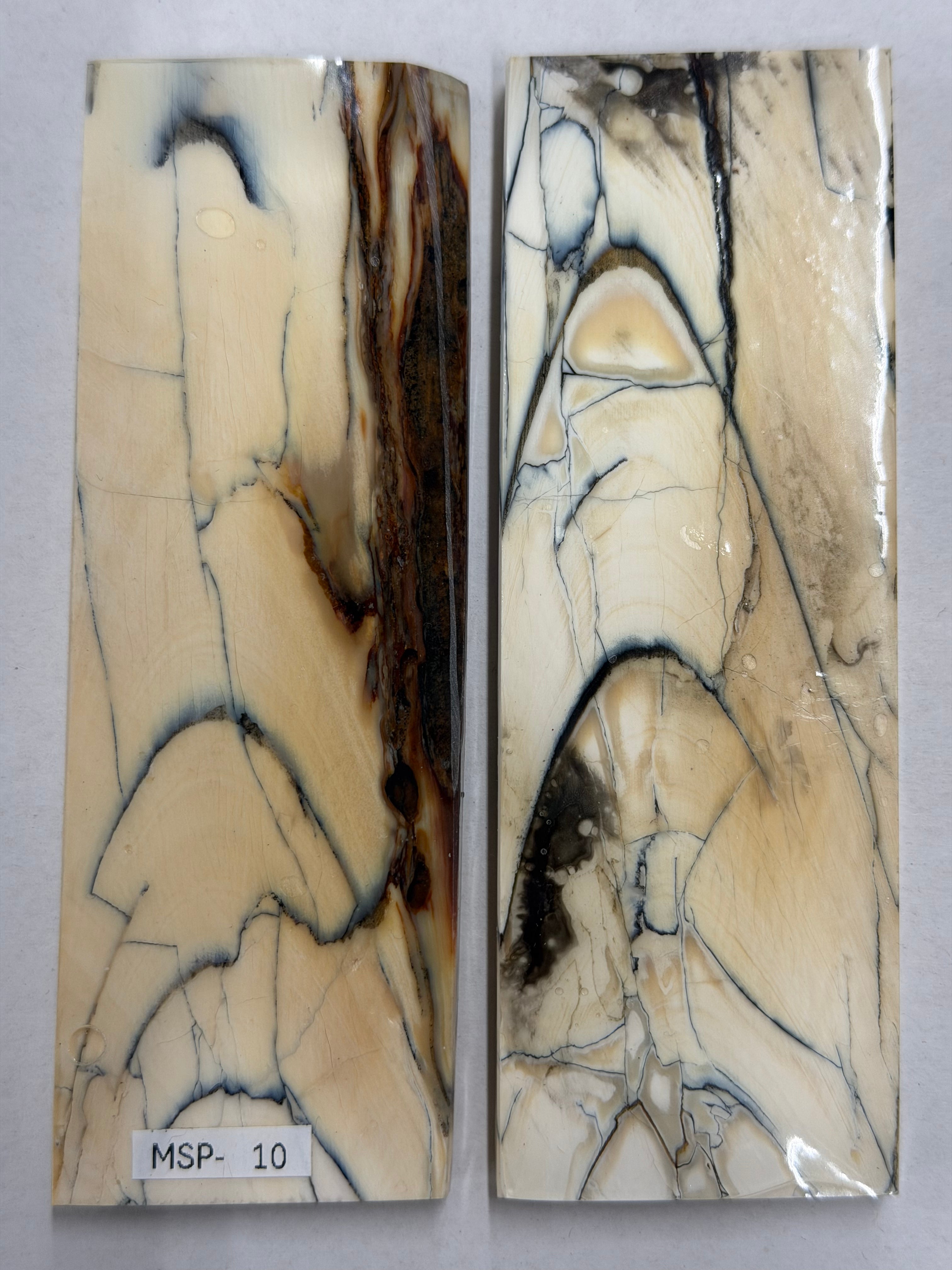 Mammoth tusk handle scales MSP-10