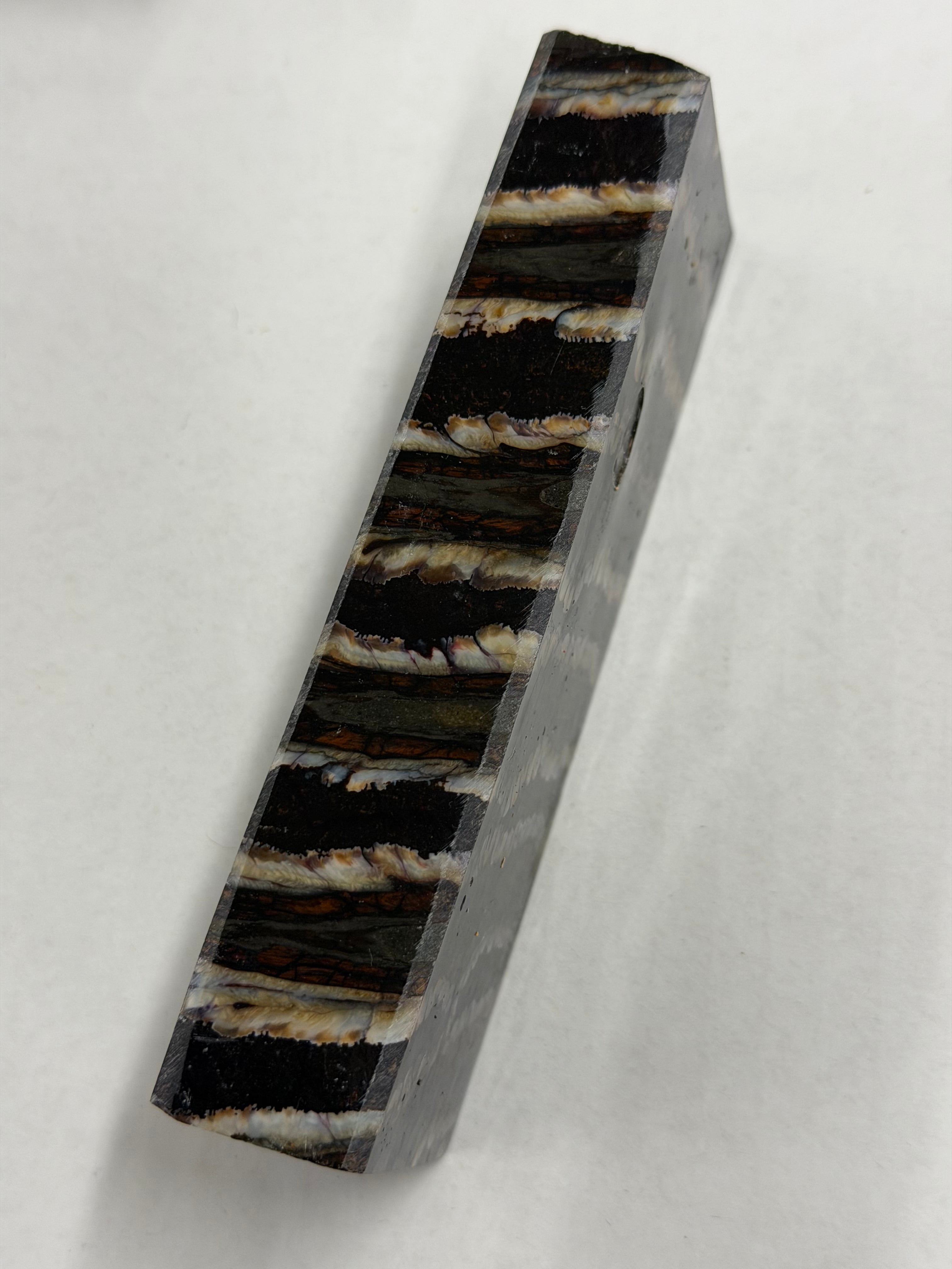 Mammoth molar handle blank blokk MJB 102