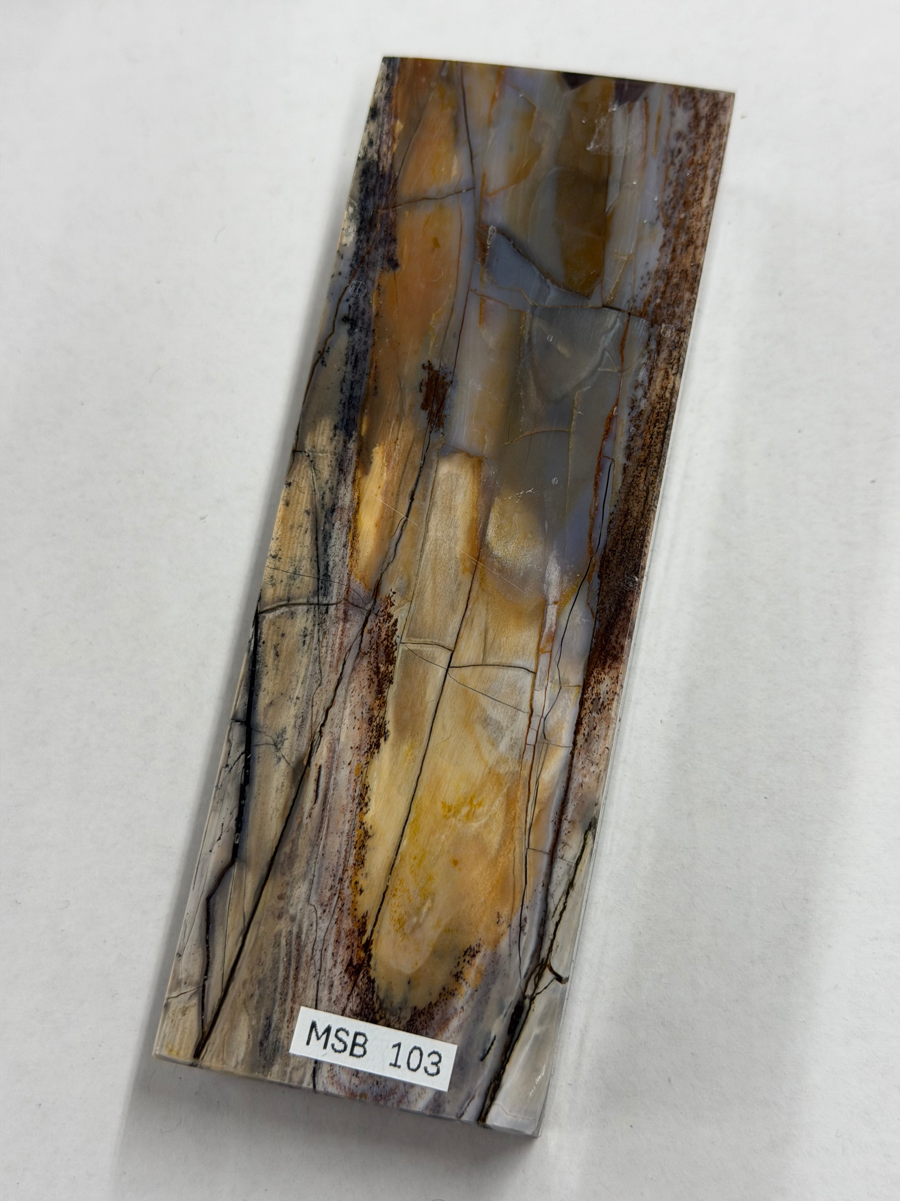 Mammoth tusk handle block MSB 103