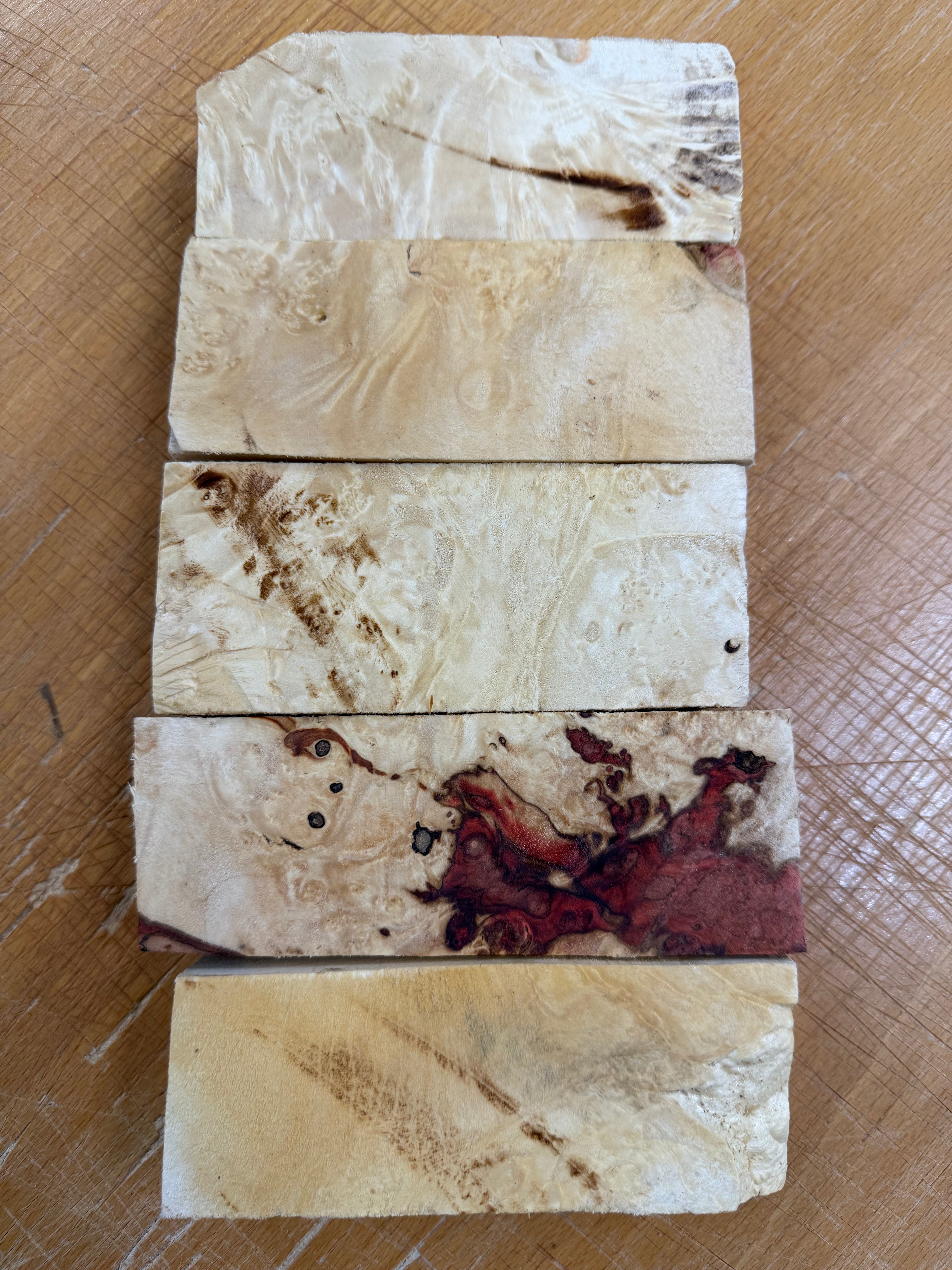 Box Elder turning blank 5-pack - BEP5-104