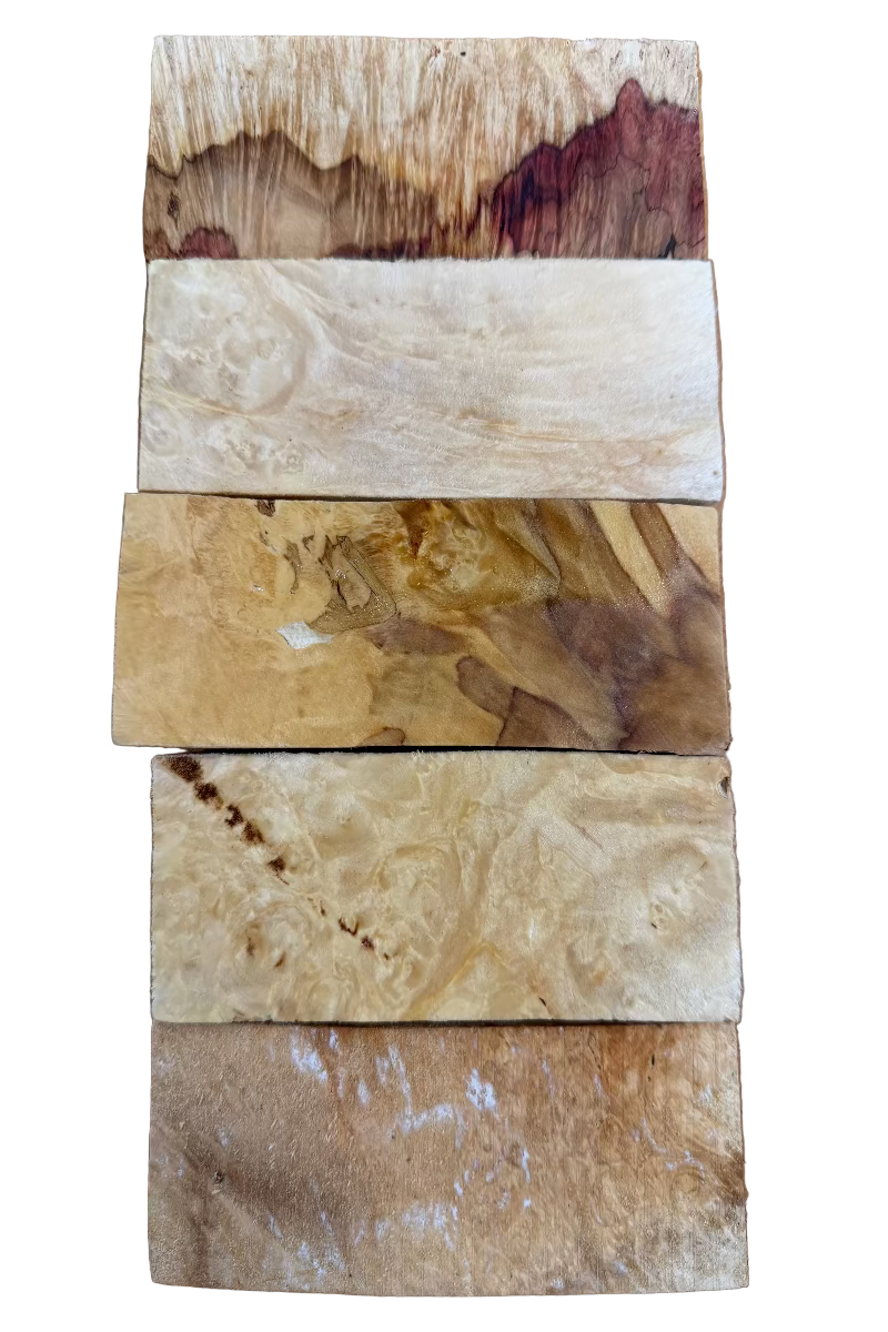Box Elder handle blanks 5 pack- BEP5-105