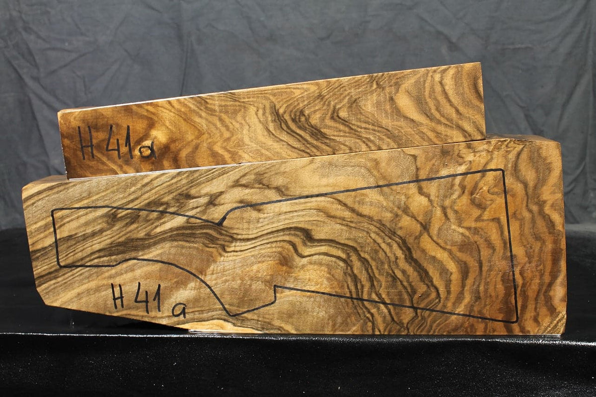 Shotgun Stock Blank Turkish Walnut Grade 3 H41