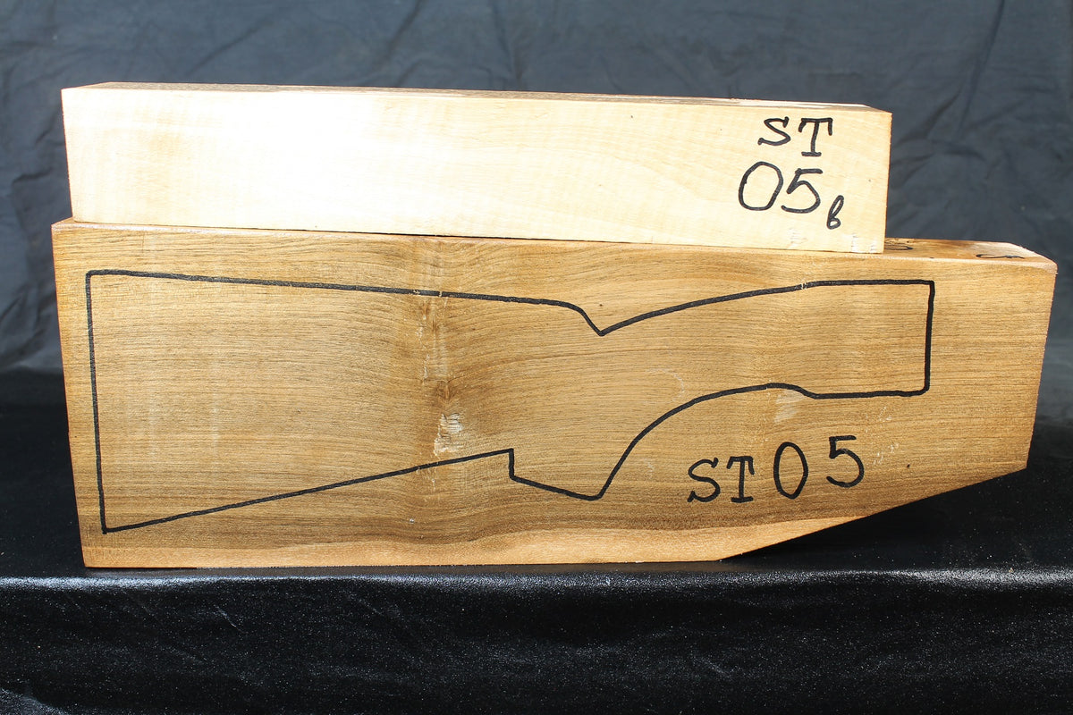 Shotgun Stock Blank Turkish Walnut Standard ST05