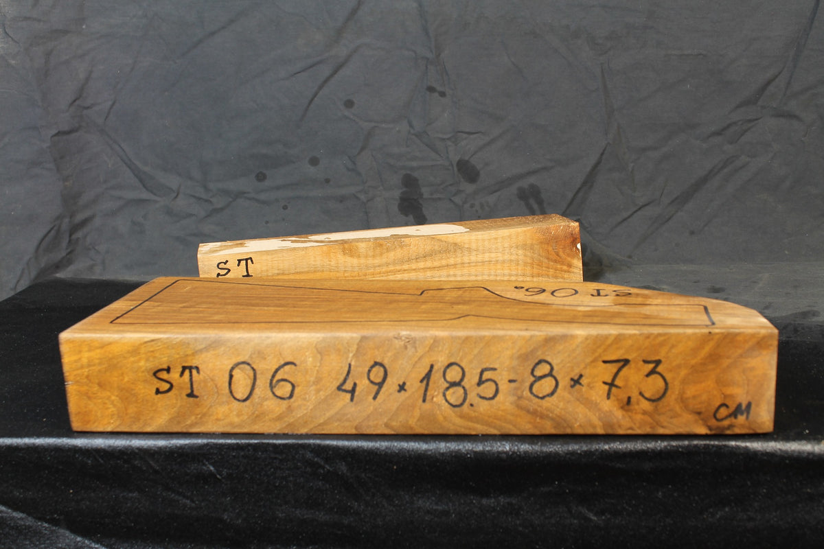 Shotgun Stock Blank Turkish Walnut Standard ST06