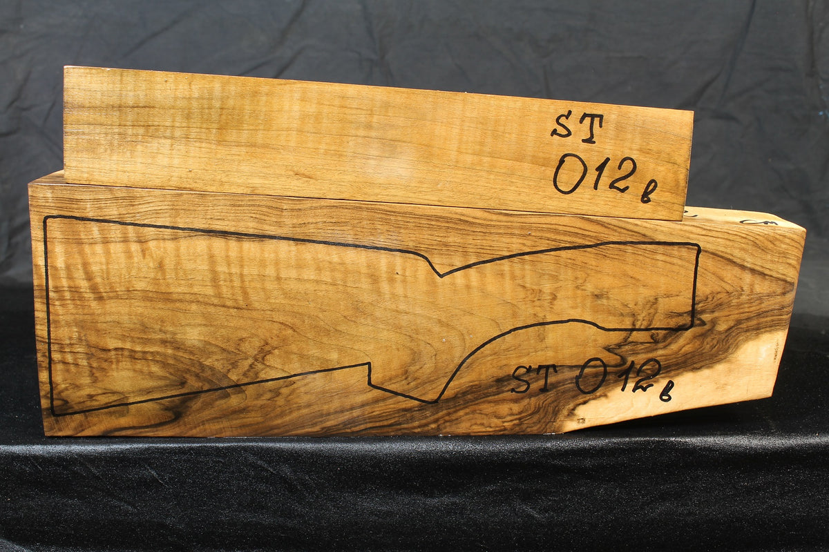 Shotgun Stock Blank Turkish Walnut Standard ST12