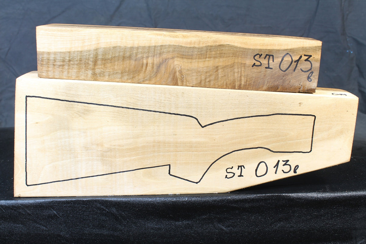 Shotgun Stock Blank Turkish Walnut Standard ST13