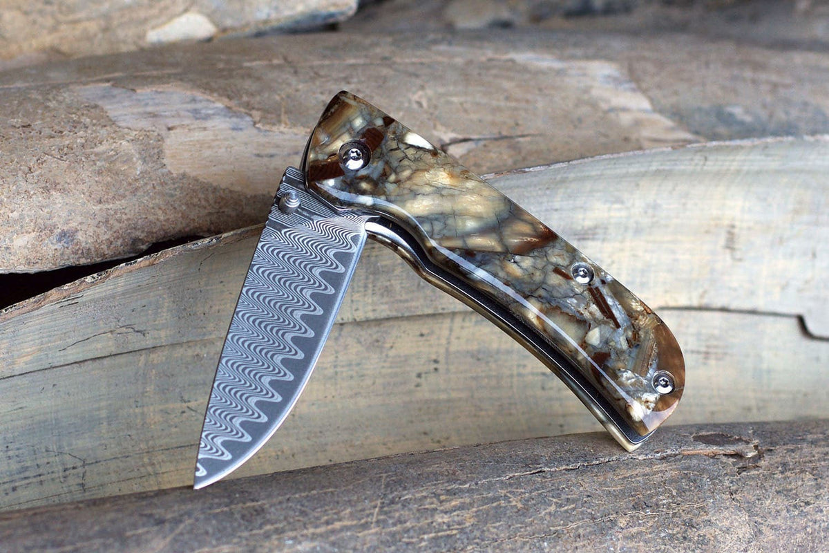 Mammoth handle blank M215 Blue Fusion block