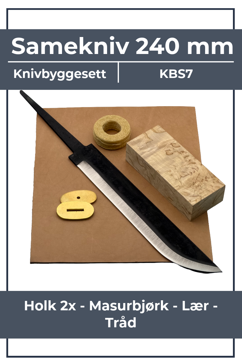Knife-making kit KBS7 - 240mm Sami knife