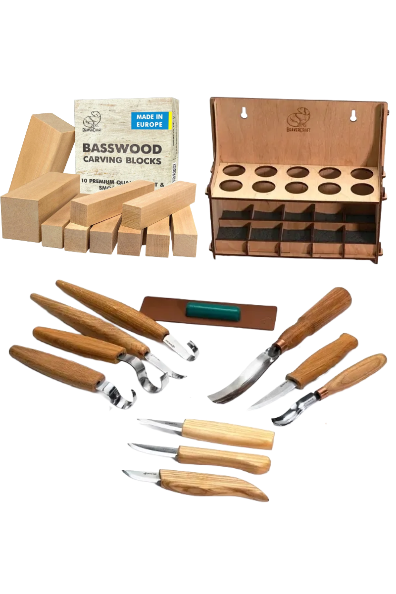Woodcarving Starter Set Pro