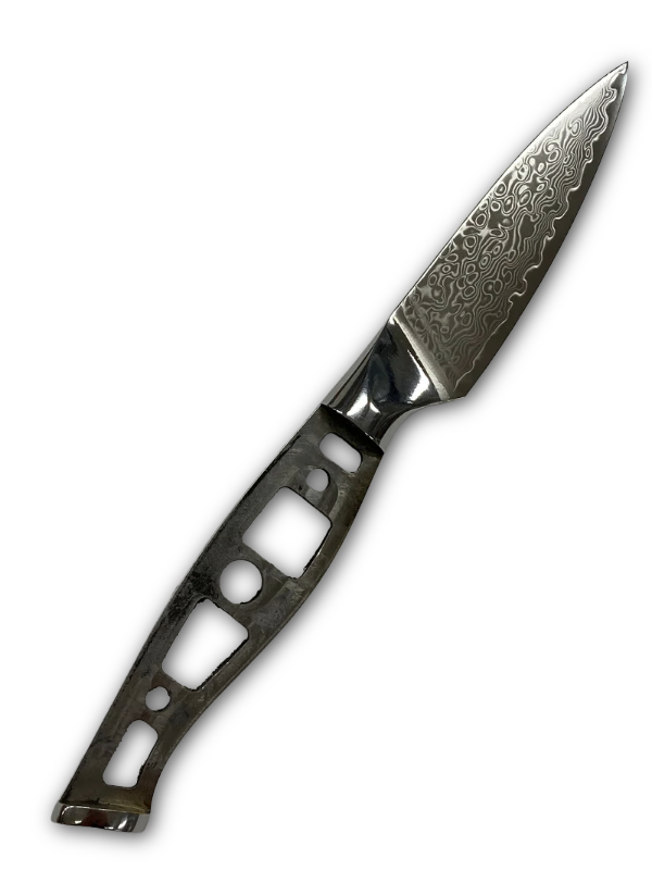 Fruit and vegetable knife 3.5" 107mm - VG10 Damask