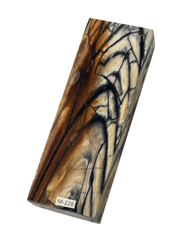 Mammoth tusk handle blank M228 (White)
