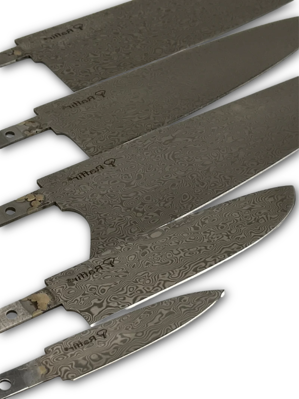 Damask Scandinavian Kitchen Knife