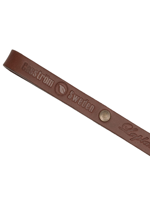 Casström Leather Strap with brass buckle, Cognac