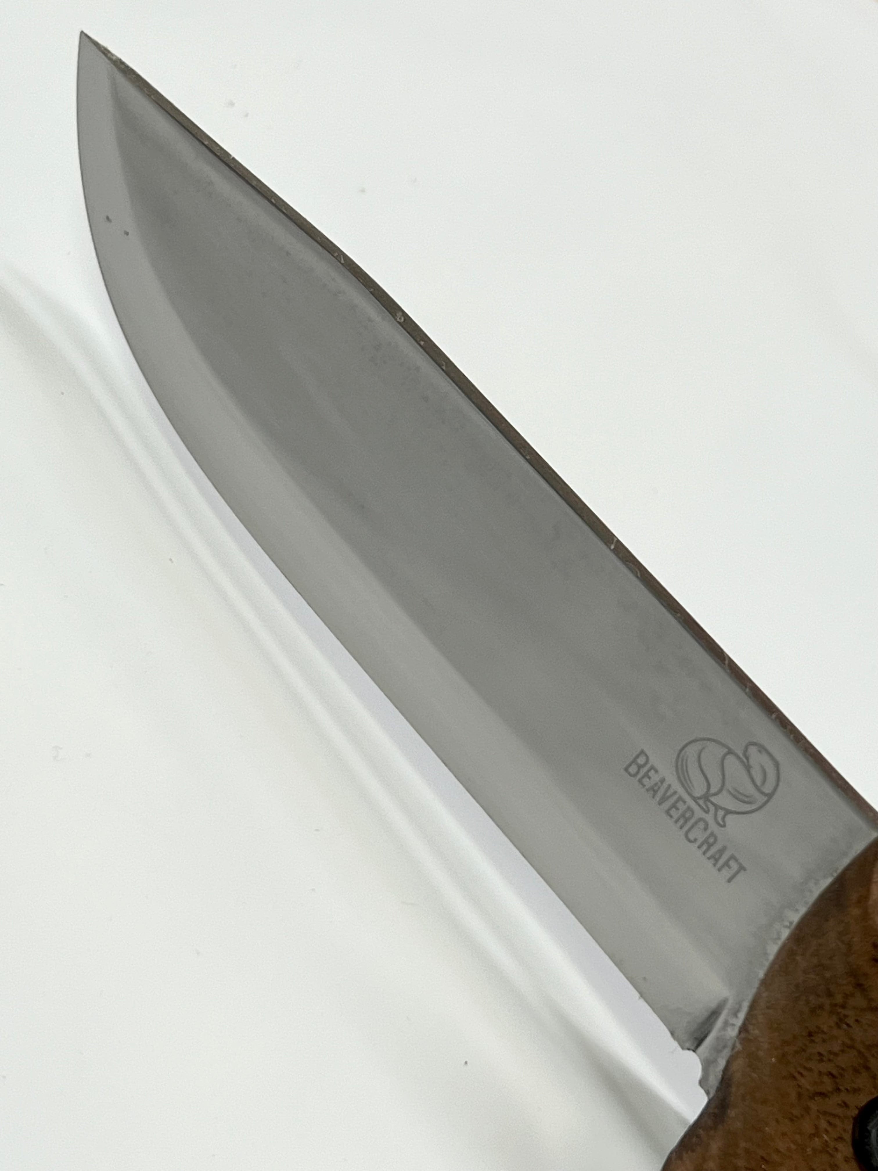 BSH2 Glacier Bushcraft knife with sheath