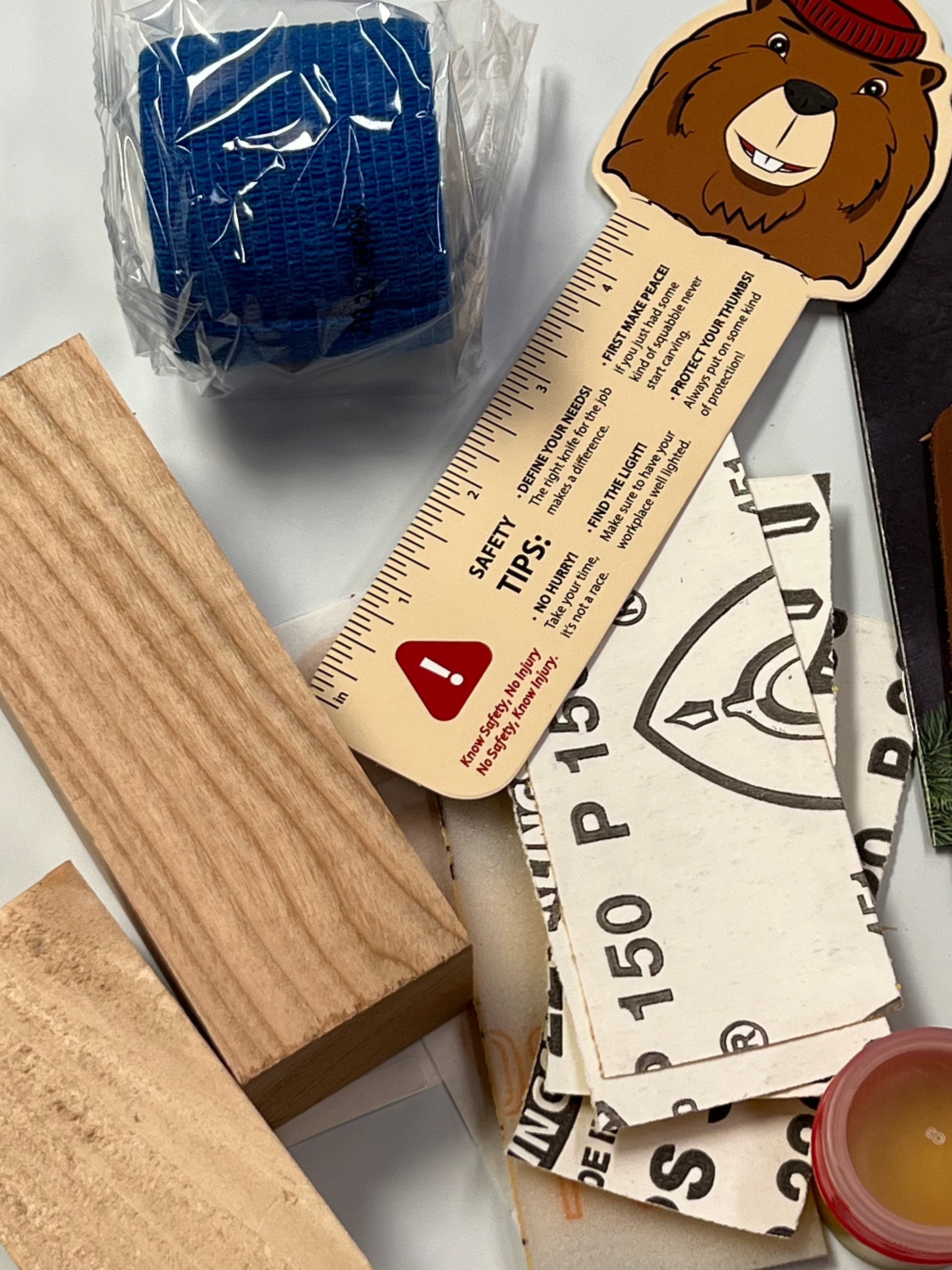 Wood carving set DIY01