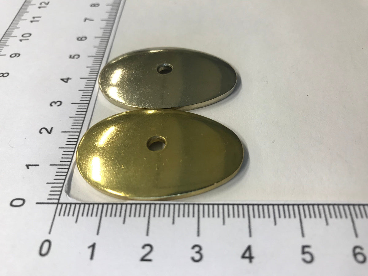 End plate for handle 25x39mm