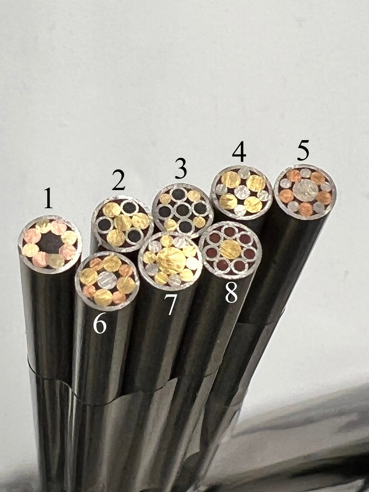 Mosaic pin 4mm Handle decoration