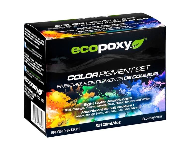 Color addition to epoxy - Ecopoxy Color Pigments
