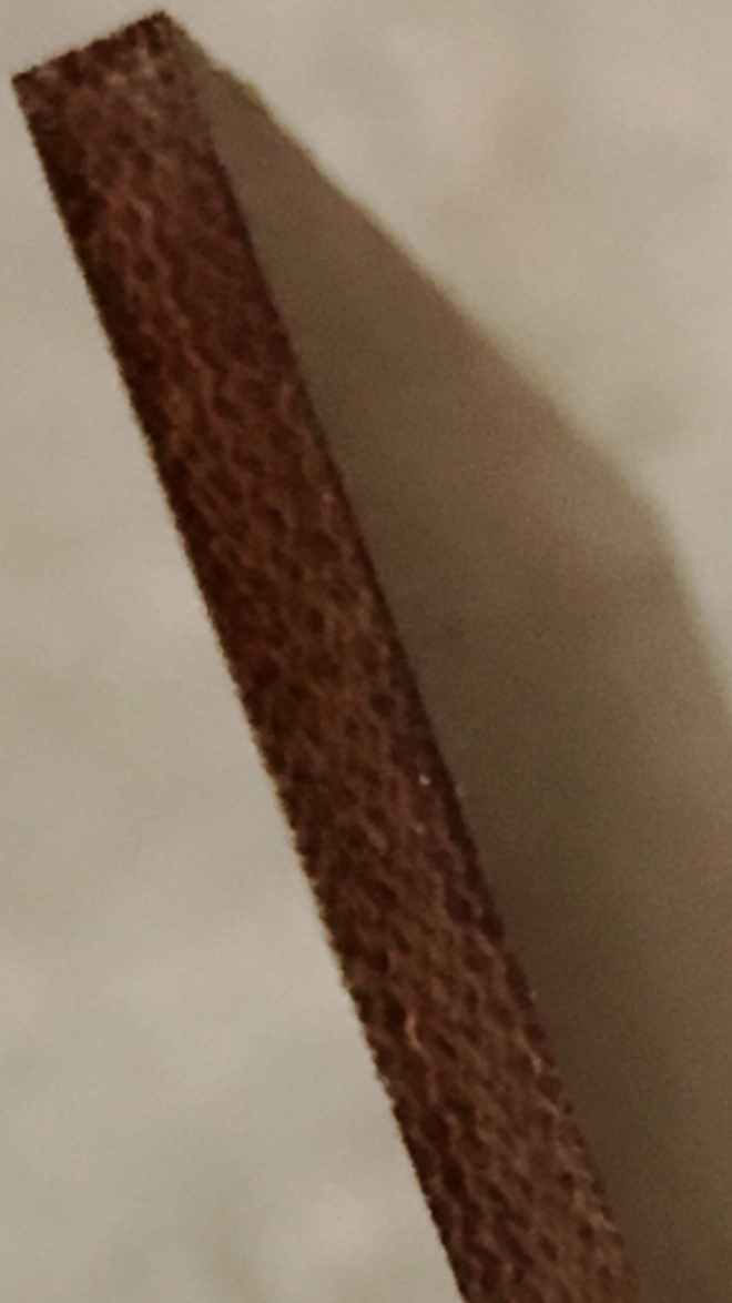 Micarta plate handle material