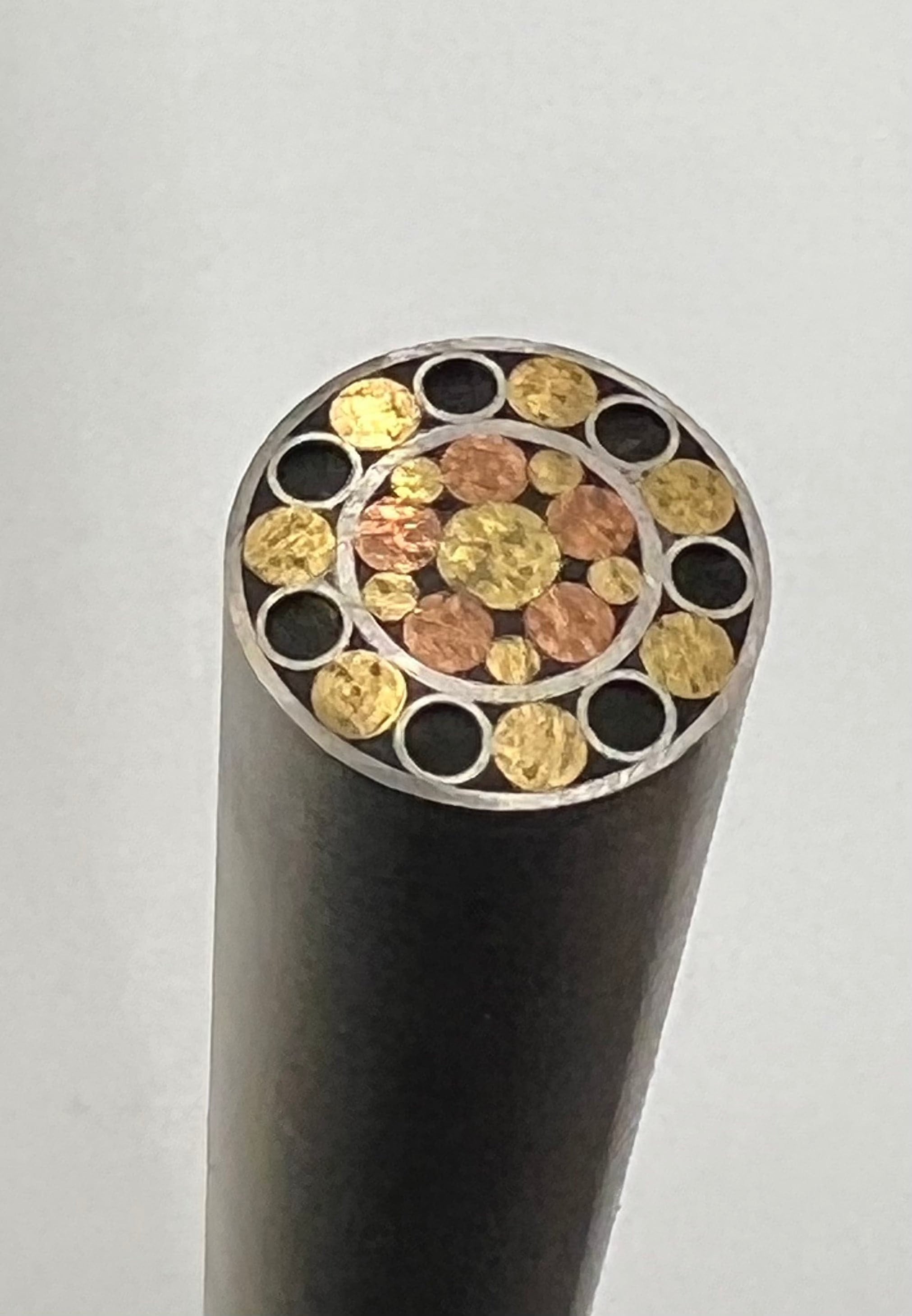 Mosaic pin 9.5mm Handle decoration