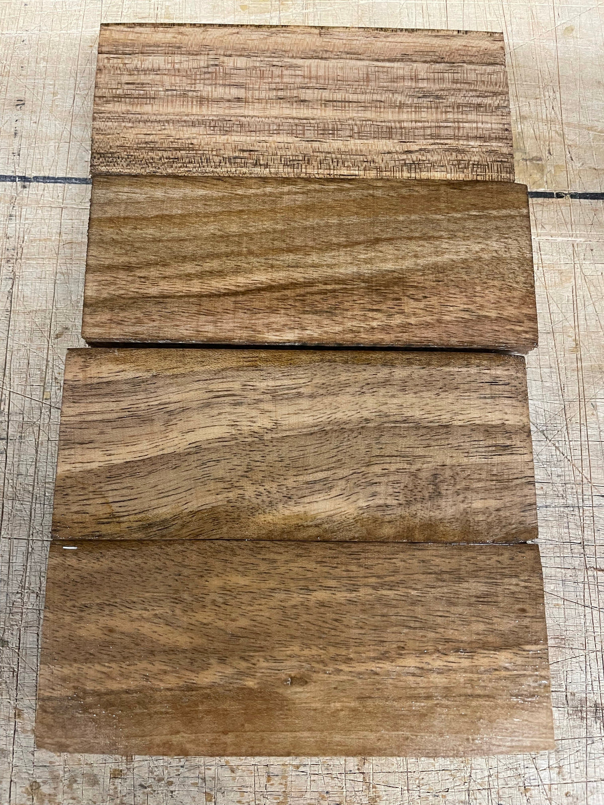 Wooden knife handle blank